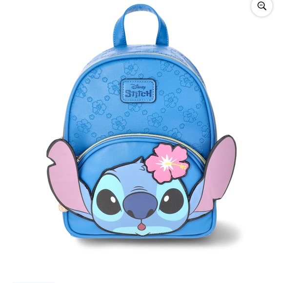 Disney Other - Disney Lilo & Stitch Women's Floral Mini Backpack